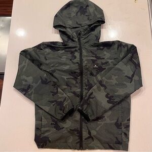 12M RIP CURL Camo Hooded Jacket